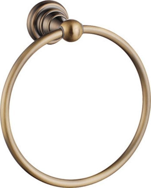 SAPHO - DIAMOND držák ručníků kruh, bronz 1318-06