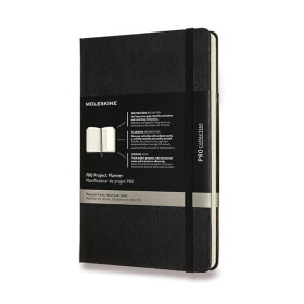 Zápisník Moleskine PRO Project Planner - L, černý
