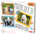 EFKO Puzzle 3v1 Mláďátka v ZOO