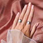 Emporial stříbrný prsten GU-DR10789R-SILVER-MOONSTONE-TOPAZ Velikost: 9 (EU: 59-60)