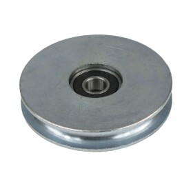 Kladka (rolna) s kuličkovým ložiskem, pr. 75mm, ZN, MTR