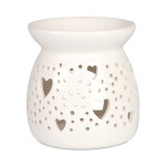 Porcelánová aromalampa - Srdíčka - Albi