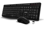 EVOLVEO K1050-BK-CZ Tichý set bezdrátové klávesnice a myši černá / CZSK znaky / USB-A přijímač 2.4 GHz (K1050-BK-CZ)