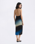 Thinking MU Glass Pleated Miriam Dress MULTICOLOR M