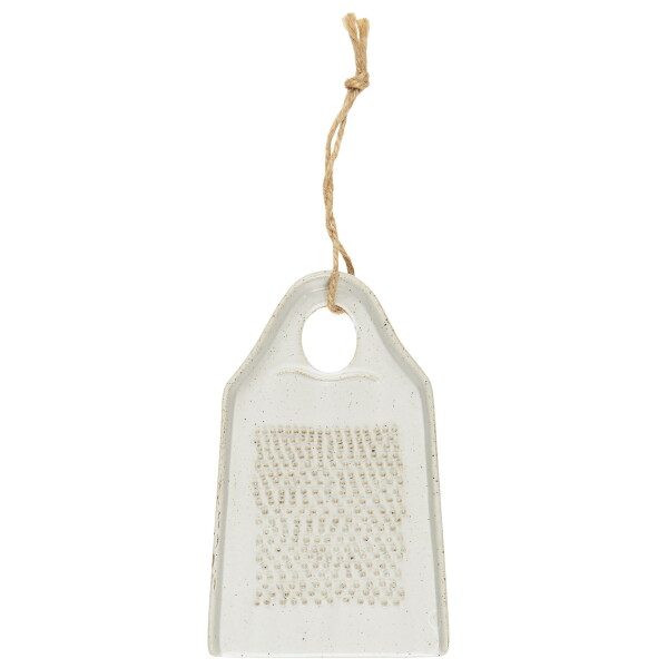 Ib Laursen Keramické třítko White, krémová barva, keramika