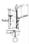 HANSGROHE - Raindance Select S Sprchová souprava 120, 3 proudy, sprchová tyč 90 cm, chrom 27648000