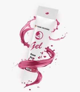 Food Colours gelová barva tuba Rose Pink 30 g