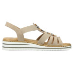 Pohodlné sandály Rieker W RKR680 beige 39
