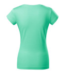 Fit V-neck tričko dámské mátová M
