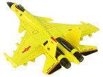 Mamido Stíhačka s třecím pohonem 1:72 žlutá