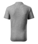 Cotton Heavy polokošile pánská tmavě šedý melír XL