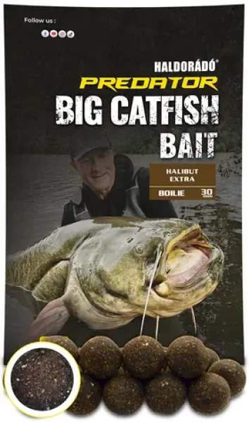 Haldorádó Boilies Catfish Bait 1kg 30mm Halibut Extra (HD33988)