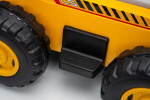 Mamido Dětský elektrický nakladač CAR-26A žlutý | 4x4 | RC 2.4Ghz | EKO kůže | 12V10Ah