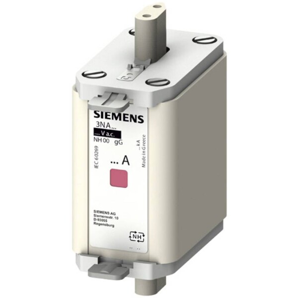 Siemens 3NA68247 sada pojistek Velikost pojistky = 00 80 A 500 V/AC, 250 V/DC 3 ks