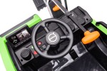 Mamido Dětský elektrický bagr Volvo DK zelený