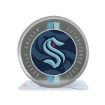 Mustang Puk Seattle Kraken NHL Crystal Ribbon