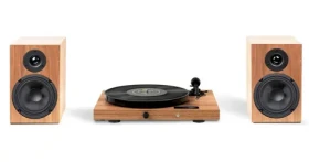 Pro-Ject JukeBox E1 HiFi Set Wood / Kompletní stereofonní audio systém s gramofonem (9pjukee1hsw)