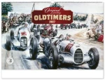 NOTIQUE Oldtimers – Václav Zapadlík 2027 / Nástěnný kalendář / 64 × 42 cm
