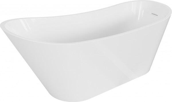 MEXEN/S - Alta volně stojící vana 170 x 75, bílá, sifon a přepad bílá 52141707500-20