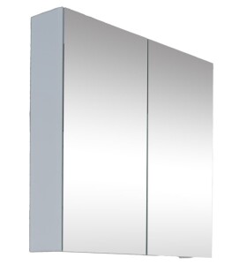 Zrcadlová skříňka SAT B-Way 80x75 cm lamino BWAY80CABW BWAY80CABW
