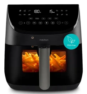 Medion Life X20 MD13060 XL černá / Horkovzdušná fritéza / 6,6 l / 35-230°C / 1700 W (50078720)