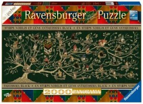 Ravensburger Panorama Harry Potter Rodokmen 2000 dílků