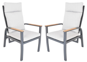 ROJA ANNECY DUO hliníková křesla (2 ks)