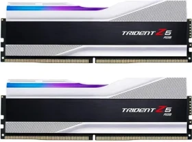 G.Skill Trident Z5 RGB Silver 32GB (2x16GB) 6000Mhz / DDR5 / CL30-40-40-96 / 1.35V / XMP 3.0 (F5-6000J3040F16GX2-TZ5RS)