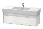 DURAVIT - Ketho Umyvadlová skříňka 41x120x46 cm, 1 zásuvka, lesklá bílá KT669202222