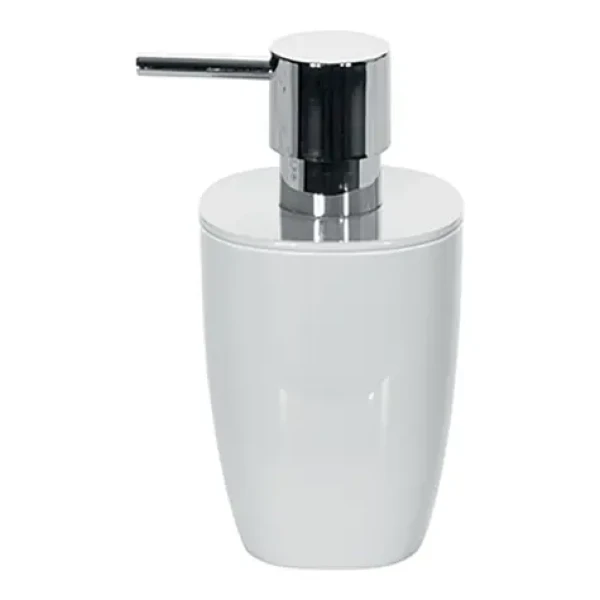 Spirella PURE dávkovač mýdla bílý / plast / 300 ml (7610583182500)