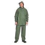 Oblek ochranný s kapucí HYDRA, PVC, XXL-zelený zelený - XXL