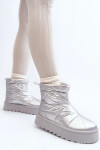 Dámské sněhule na masivní platformě VL226P Stříbrná - Seastar stříbrná 39