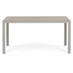 Zahradní stůl 150x89cm, kov, polywood, béžová, AZT-S1215 CRM