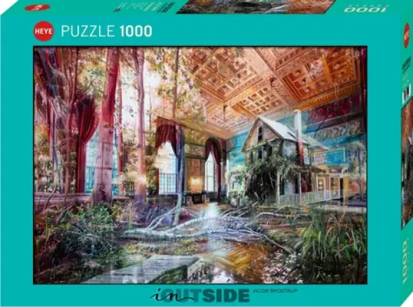 HEYE Puzzle In,Outside: Vetřelec