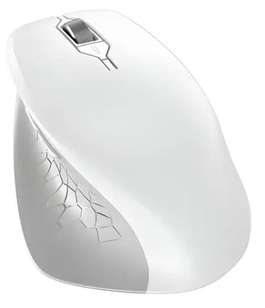 Cherry STREAM MOUSE COMFORT bílá / Ergonomická myš / 4000 DPI / 2.4GHz / USB nano / 1x AA (JW-8550-0)