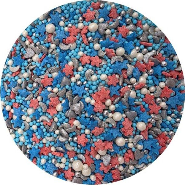 Cukrové zdobení Vesmír 80g - I LOVE CAKES