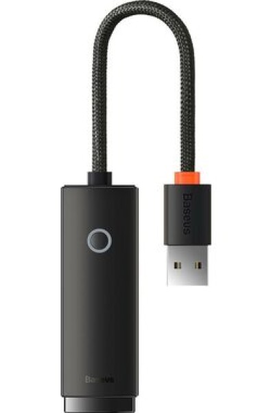 Baseus WKQX000001 Lite Series Redukce USB-A na RJ45 černá / 100 Mbps (WKQX000001)