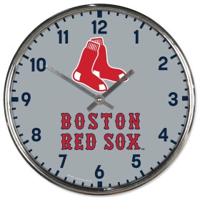 Hodiny Boston Red Sox MLB Chrome Team Design