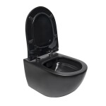 WC závěsné SAT Infinitio včetně prkénka softclose, zadní odpad SATINF011RREXPBKM SATINF011RREXPBKM