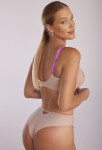 Měkká dámská podprsenka soft Kinga SC-1117 Laura béžová 85C