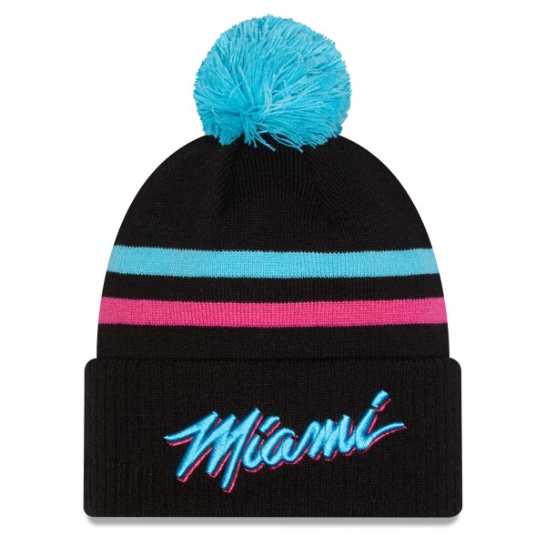 New Era Pánská zimní čepice Miami Heat NBA 2025-26 City Edition