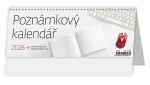 Kalendář stolní 2026 - Poznámkový kalendář
