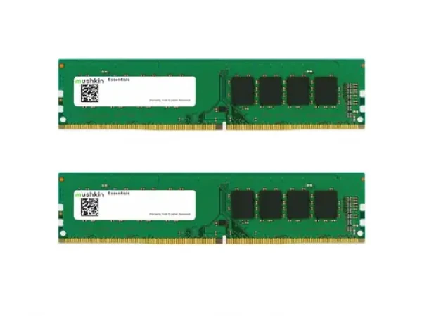 Mushkin Essentials 32GB(2x16GB) 3200MHz / DDR4 / DIMM / PC4-3200 / CL22-22-22-52 / 1.2V (MES4U320NF16GX2)