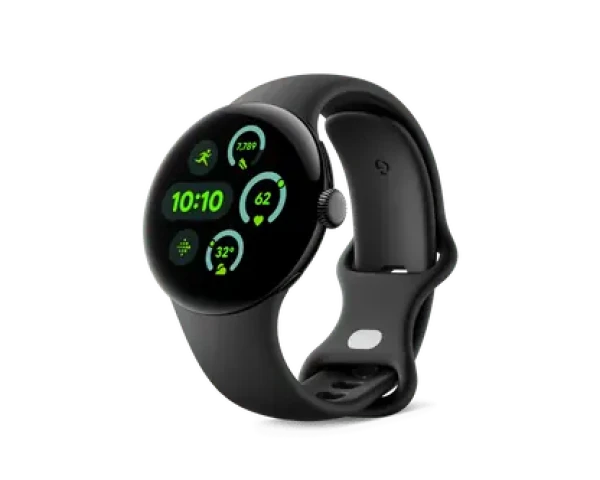 Google Pixel Watch 3 (41mm) WiFi černá / Chytré hodinky / 1.61" AMOLED / BT 5.3 / 5ATM / Wi-Fi / BT (GA05757-DE)