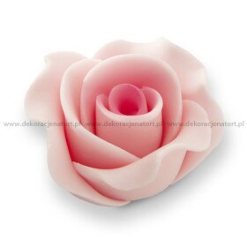 Dortisimo Cukrová dekorace Růže velké růžové (12 ks)