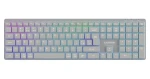 Canyon HKB-W11 šedá / Klávesnice / bezdrátová / voděodolná / RGB podsvícení / CZ/SK layout (CNS-HBTK11G-CS)
