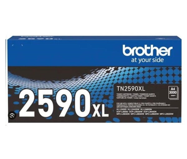 BROTHER Toner TN-2590XL Standardní toner 3000 stran pro L2622, L2922 EDF_3860786