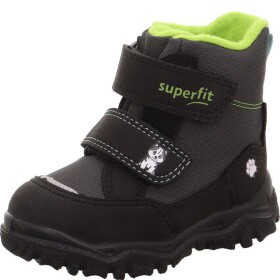 Dětské zimní boty HUSKY1 Black/Light Green Superfit 1-006047-0020 - 28