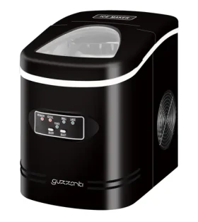 Guzzanti GZ 122 černá / Výrobník ledu / 100W / Nádoba na vodu | led: 2.2 L | 0.7 kg / 12kg kostek-24 hod (GZ 122)