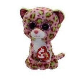 BEANIE BOOS LAINEY, 24 cm -růžový leopard